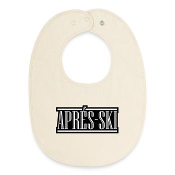 Après-ski - Baby Organic Bib - soft Ecru - Front
