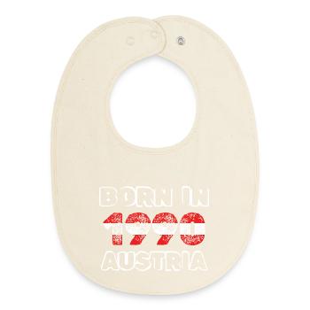 1990 - Baby Organic Bib - soft Ecru - Front