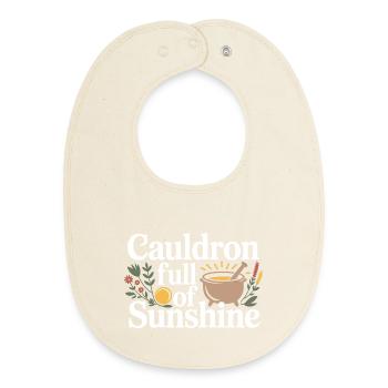 Certified Clinical Infusion Specialist Apparel  - Baby Organic Bib - soft Ecru - Front