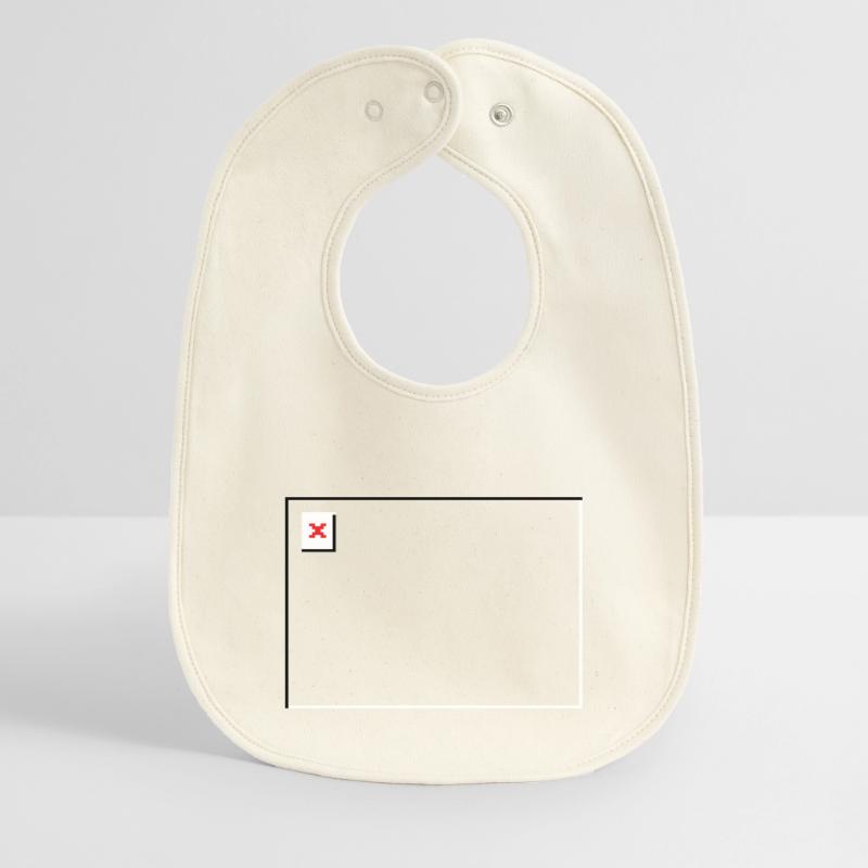 Missing Image – File Not Found Querformat Baby Organic Lätzchen