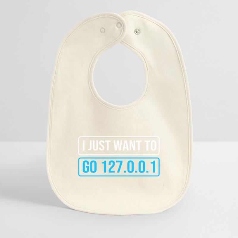 Network Engineer Programmer Computer Scientist Baby Organic Bib