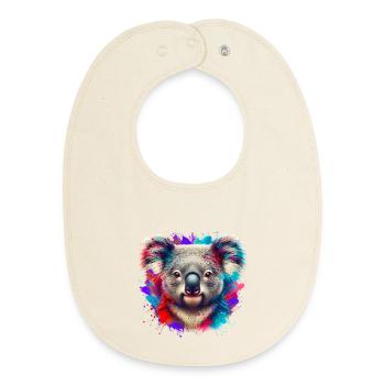 Koala - Baby Organic Lätzchen - Natur - Vorne