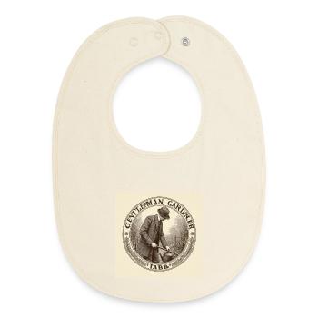 Gentleman Gardener - Baby Organic Lätzchen - Natur - Vorne