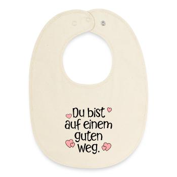 GUTER WEG TRANSFORMATION - Baby Organic Lätzchen - Natur - Vorne