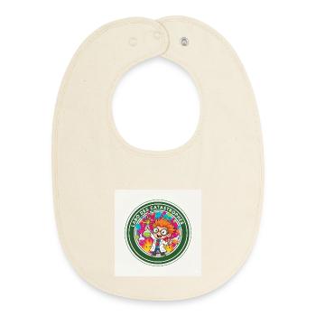 Bunte Katastrophe Labor Wissenschaftlich - Baby Organic Lätzchen - Natur - Vorne