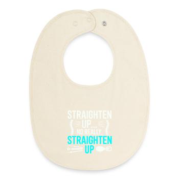 Lizenzierter DC Muskuloskelettale Strukturelle Gesundheit - Baby Organic Lätzchen - Natur - Vorne