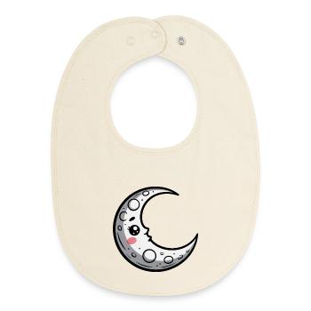 Mond - Baby Organic Lätzchen - Natur - Vorne