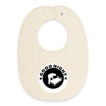 Good Night Good Night - Baby Organic Lätzchen - Natur - Vorne