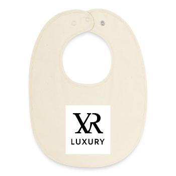 Un design XR luxueux pour une mode exclusive - Bavoir bébé bio - écru doux - Devant