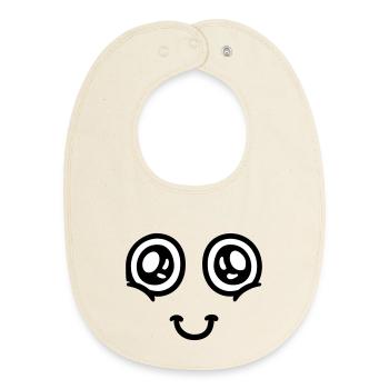 Head in the Clouds - Baby Organic Lätzchen - Natur - Vorne
