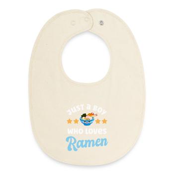 Ramen Nudeln - Baby Organic Lätzchen - Natur - Vorne