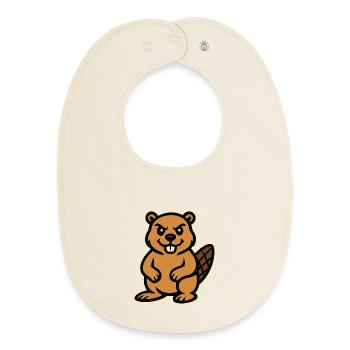 Biber - Baby Organic Lätzchen - Natur - Vorne