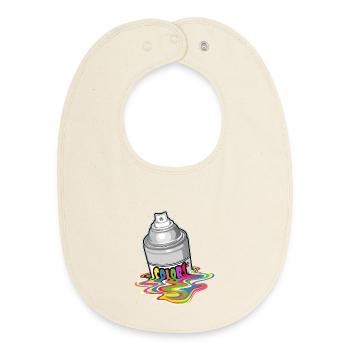 Melting spray - Baby Organic Lätzchen - Natur - Vorne