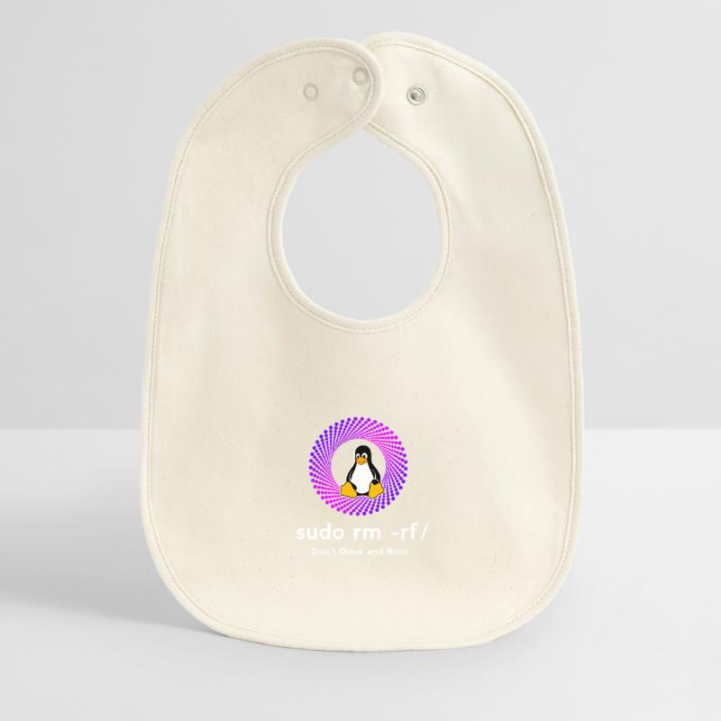 Ordinateur Sys admin Penguin Nerd pc sudo rm -rf cod Bavoir bébé bio