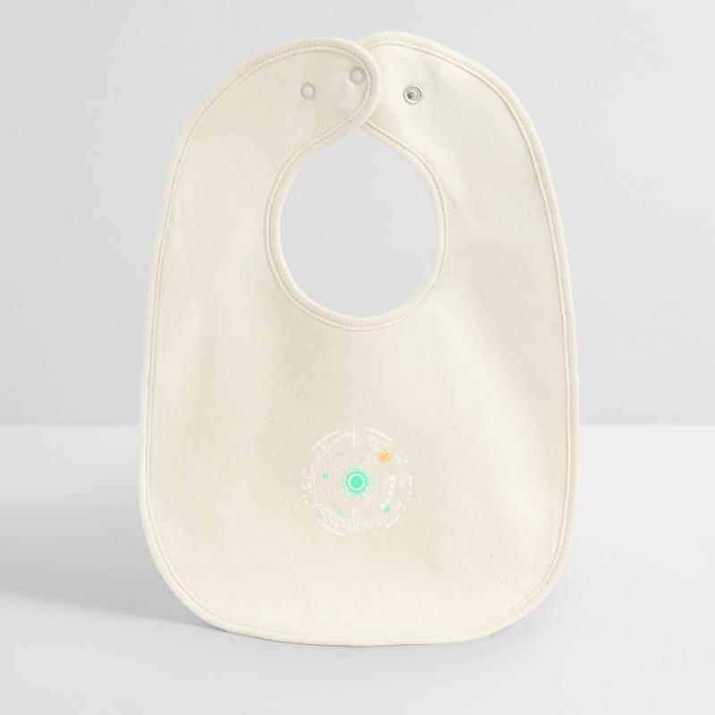 nerd CPU core computer code pc platine raumschiff Baby Organic Lätzchen