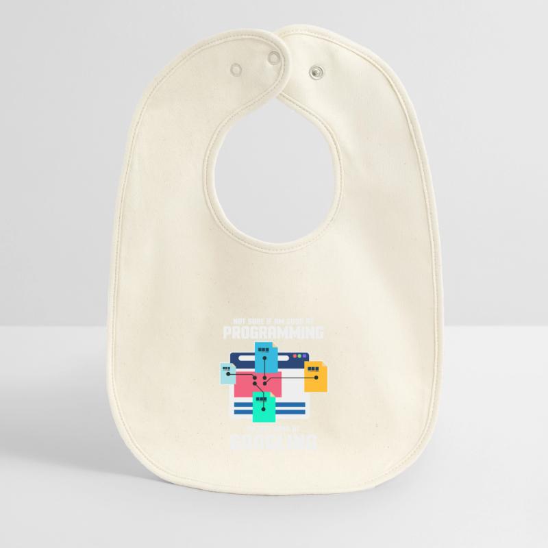 Programmierer Programmieren IT Computer Geschenk Baby Organic Lätzchen