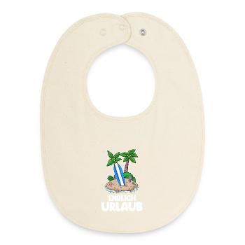Urlaub - Baby Organic Lätzchen - Natur - Vorne