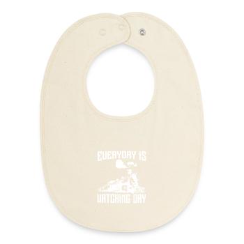 Everyday is Watching Day - Baby Organic Lätzchen - Natur - Vorne