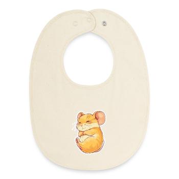 Maus - Baby Organic Lätzchen - Natur - Vorne