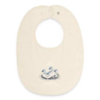 Quête annexe : Flip Car | Voitures RC - Bavoir bébé bio - écru doux - Devant