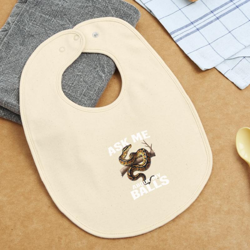 Python roi Serpents Amateurs de terrarium Python Bavoir bébé bio