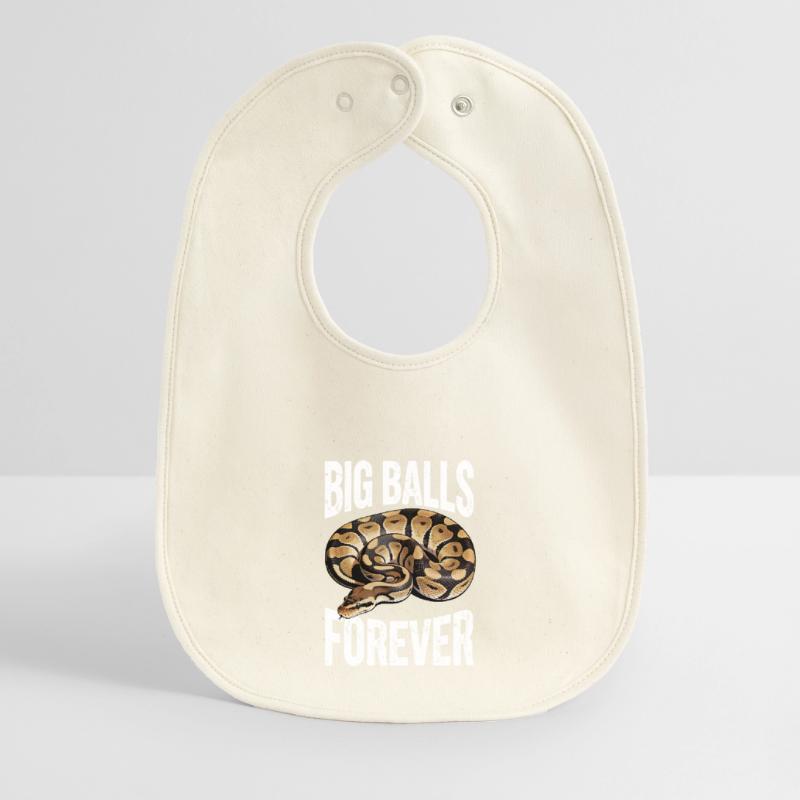 Python roi Serpents Amateurs de terrarium Python Bavoir bébé bio