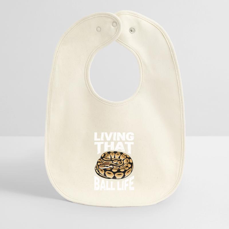 Python roi Serpents Amateurs de terrarium Python Bavoir bébé bio