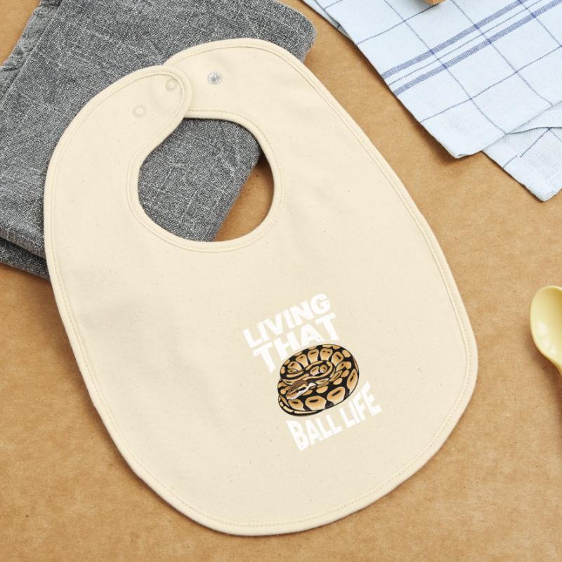 Python roi Serpents Amateurs de terrarium Python Bavoir bébé bio