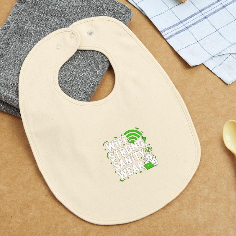 Remote Developer WiFi Strong Software Engineering Baby Organic Lätzchen