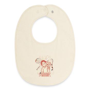 Can’t Mask Today – Social Energy Not Found - Baby Organic Lätzchen - Natur - Vorne