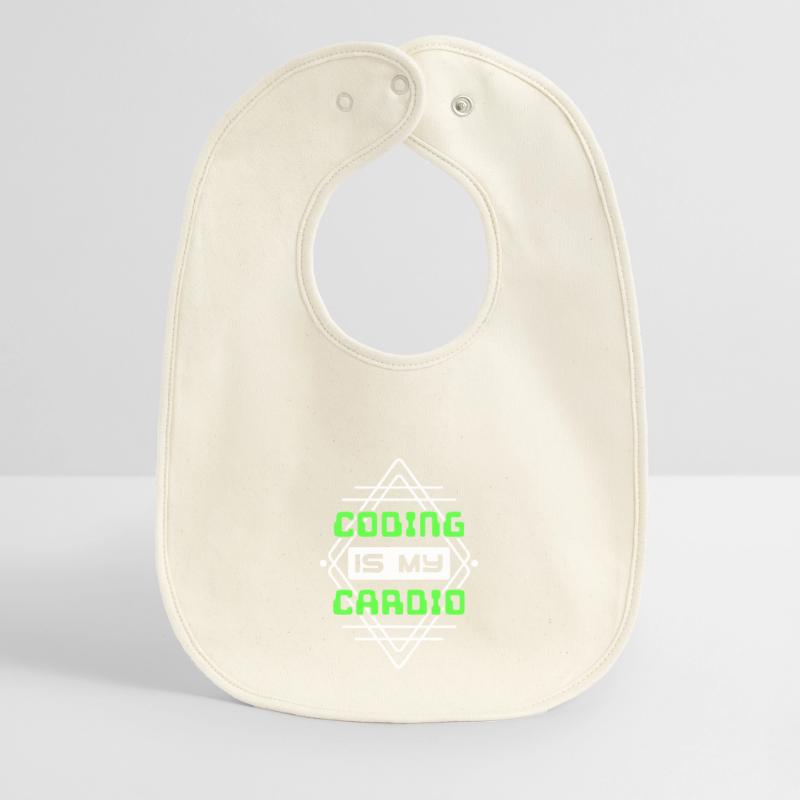 Developer Statement Code Scripting Web Developer Baby Organic Bib