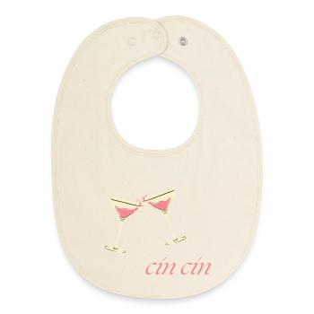 Cin cin - Baby Organic Lätzchen - Natur - Vorne