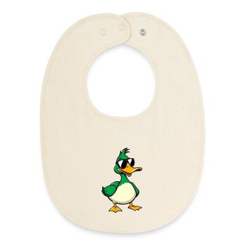 Ente - Baby Organic Lätzchen - Natur - Vorne