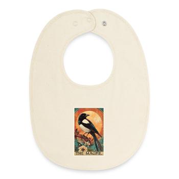 Elstern Elster - Baby Organic Lätzchen - Natur - Vorne