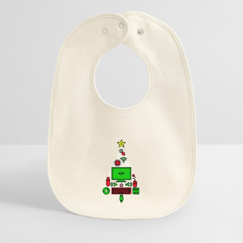 Code Debug Skripting Developer Computerfreak Baby Organic Lätzchen