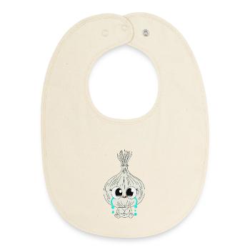 Onion - Baby Organic Bib - soft Ecru - Front
