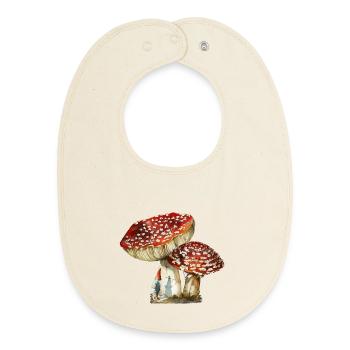 Gnom - Baby Organic Lätzchen - Natur - Vorne