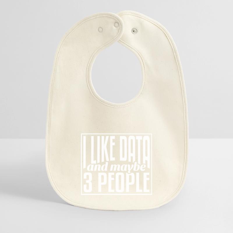 Data Data Science Data Analyst Baby Organic Bib