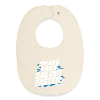 Ligue de la Bière Hockey Humour des joueurs drôles de hockey - Bavoir bébé bio - écru doux - Devant
