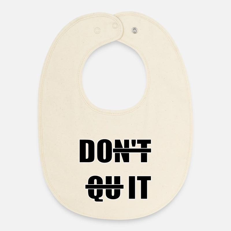DO IT - Baby Organic Bib - soft Ecru