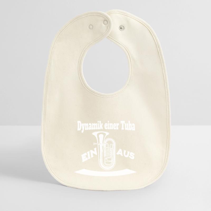 Dynamik einer Tuba - Ein oder Aus Baby Organic Lätzchen