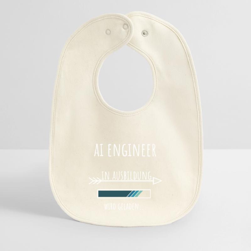 Artificial Intelligence Training AI Engineer Baby Organic Bib