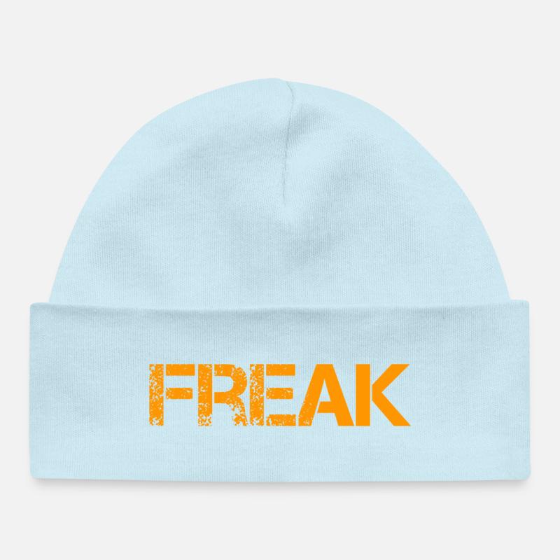 Freak V2 - Bonnet bébé bio - bleu poudré