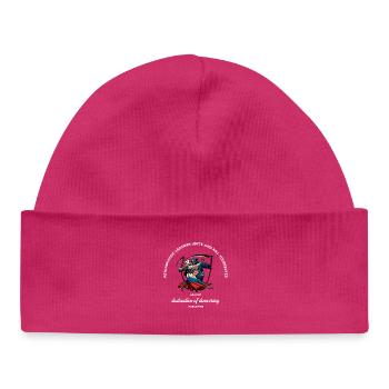 psychopathic leaders - Baby Organic Beanie - hot pink - Front