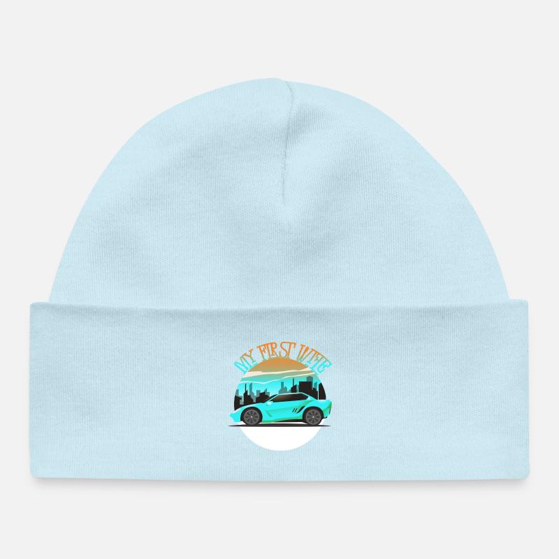 My First Wife - Bonnet bébé bio - bleu poudré