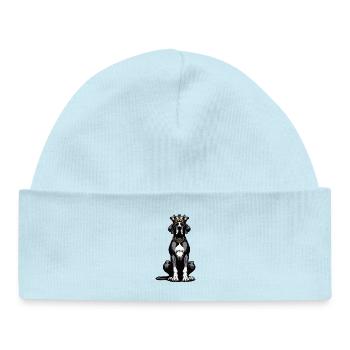 Great Dane Great Dane Owner Great Dane Fan - Baby Organic Beanie - powder blue - Front