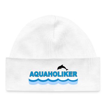 AQUAHOLIC - Bonnet bébé bio - blanc - Devant