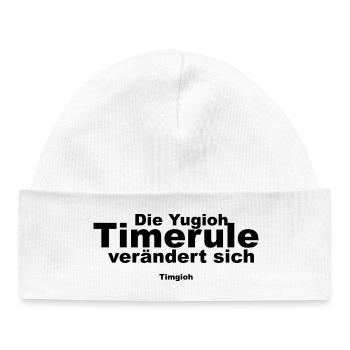 Die neue Timerule  - Baby Organic Mütze - Weiß - Vorne