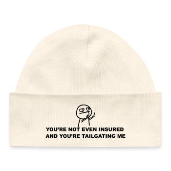 Colle Pas Comme Ça ! - Bonnet bébé bio - blanc - Devant