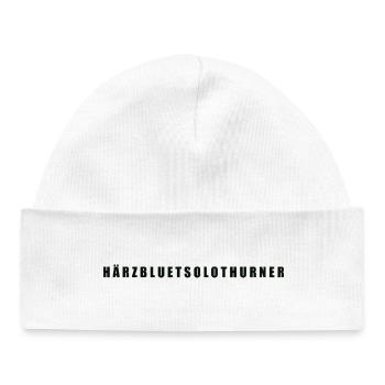 Härzbluetsolothurn Canton de Soleure - Bonnet bébé bio - blanc - Devant